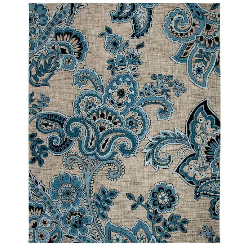 SAFAVIEH Handmade Allure Angie Modern Floral Wool Rug