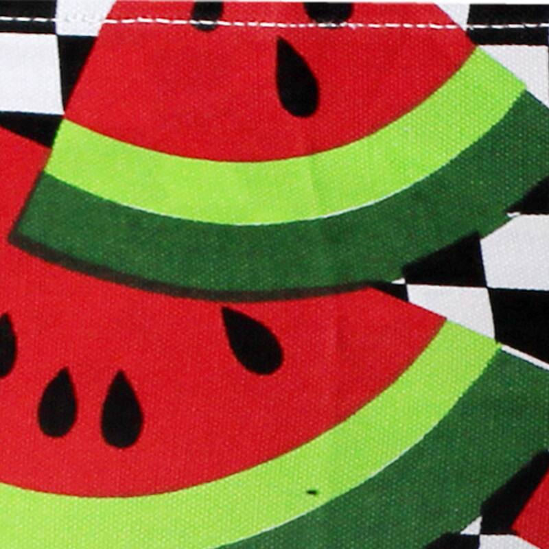 18" Director's Chair Black Frame-Watermelon Slices - 21.75"W x 17"D x 33.75"H