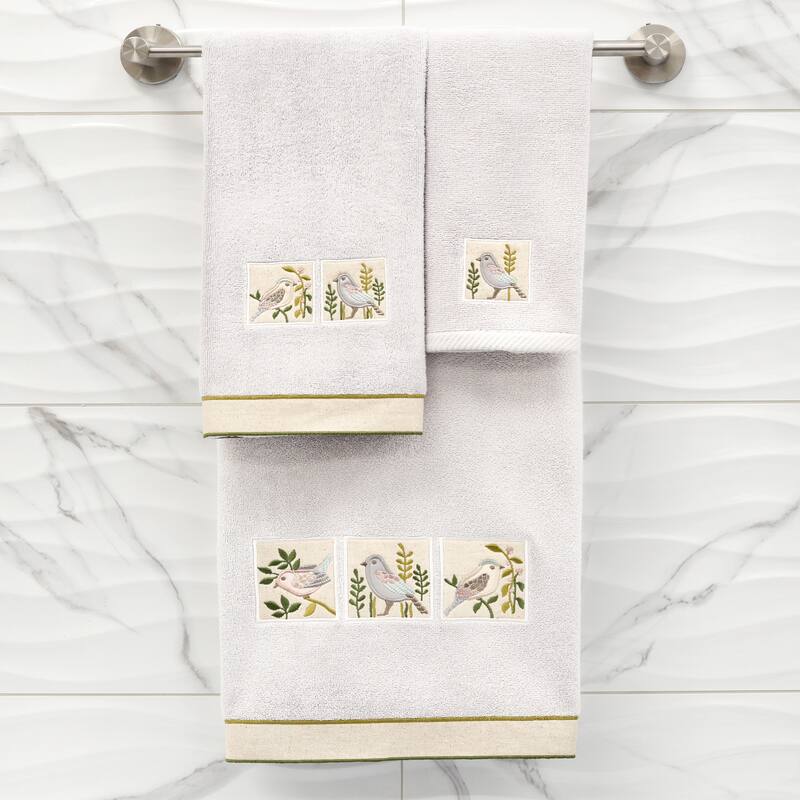 Authentic Hotel and Spa Turkish Cotton Belinda 2PC Fingertip Towel Set