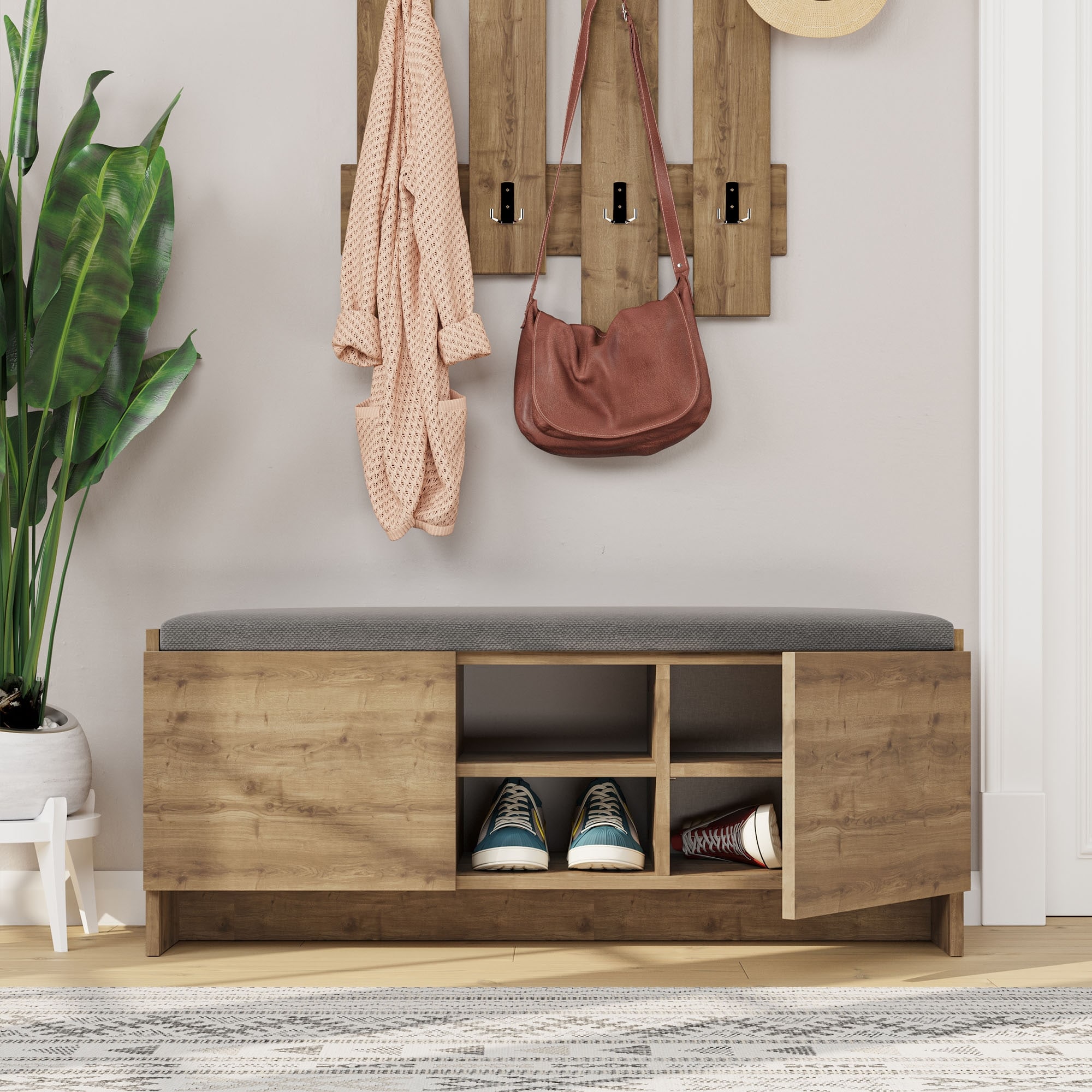 Rustic Shoe Storage Bed Bath Beyond