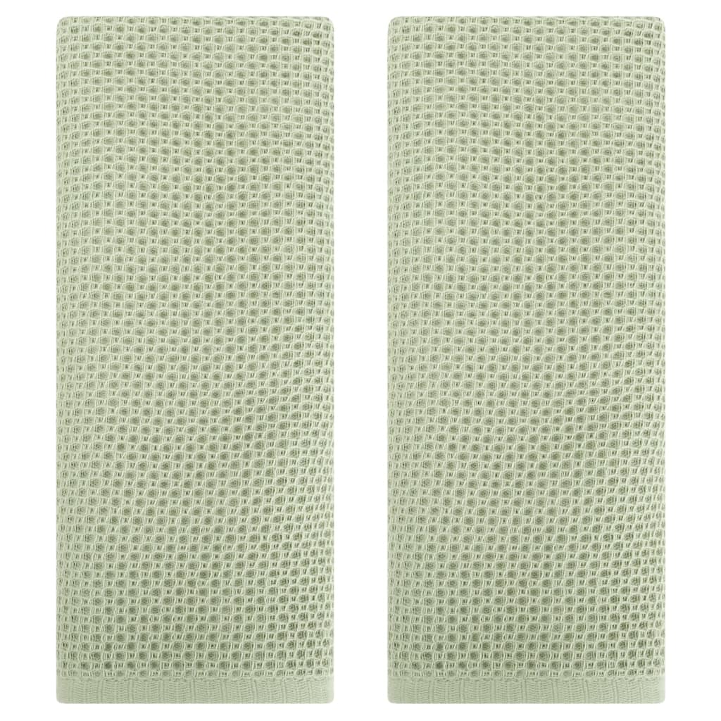 Cotton Hand Towel Set, Solid Waffle Hand Towels, Soft Towels for Bathroom, Hotel and Spa