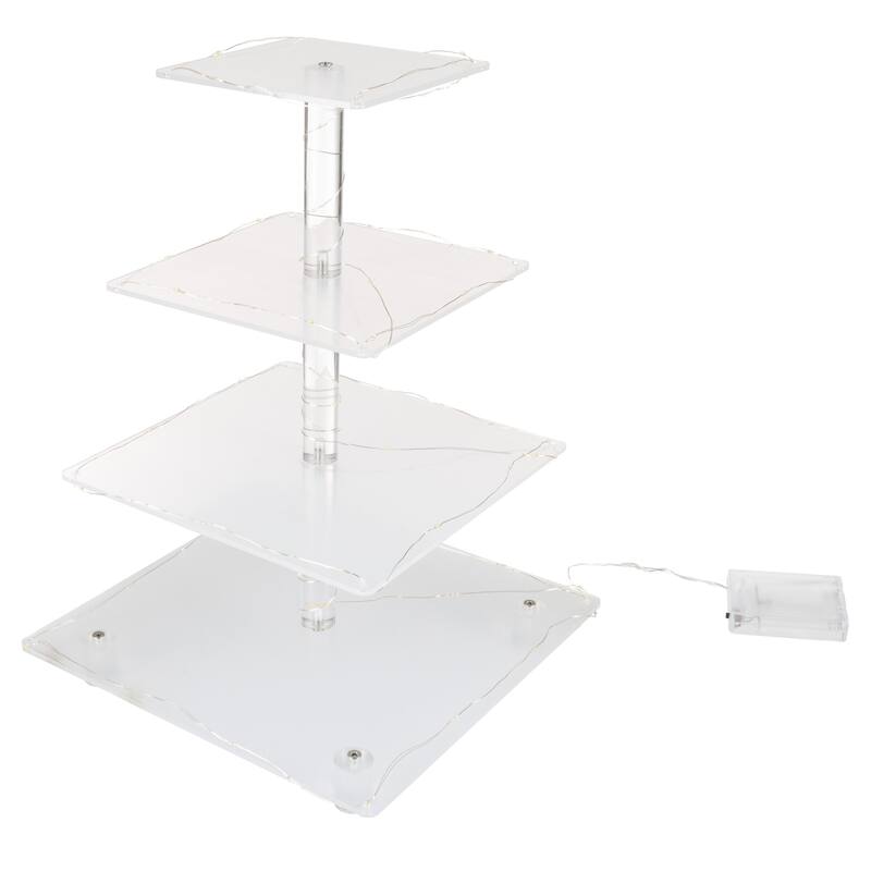 Great Northern Party Cupcake Stand with Lights - Multicolor