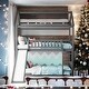 preview thumbnail 1 of 10, Stylish Twin Over Twin Bunk Bed with Built-in Slide, House Bed with Slide, Maximized Space Saving, Grey Grey