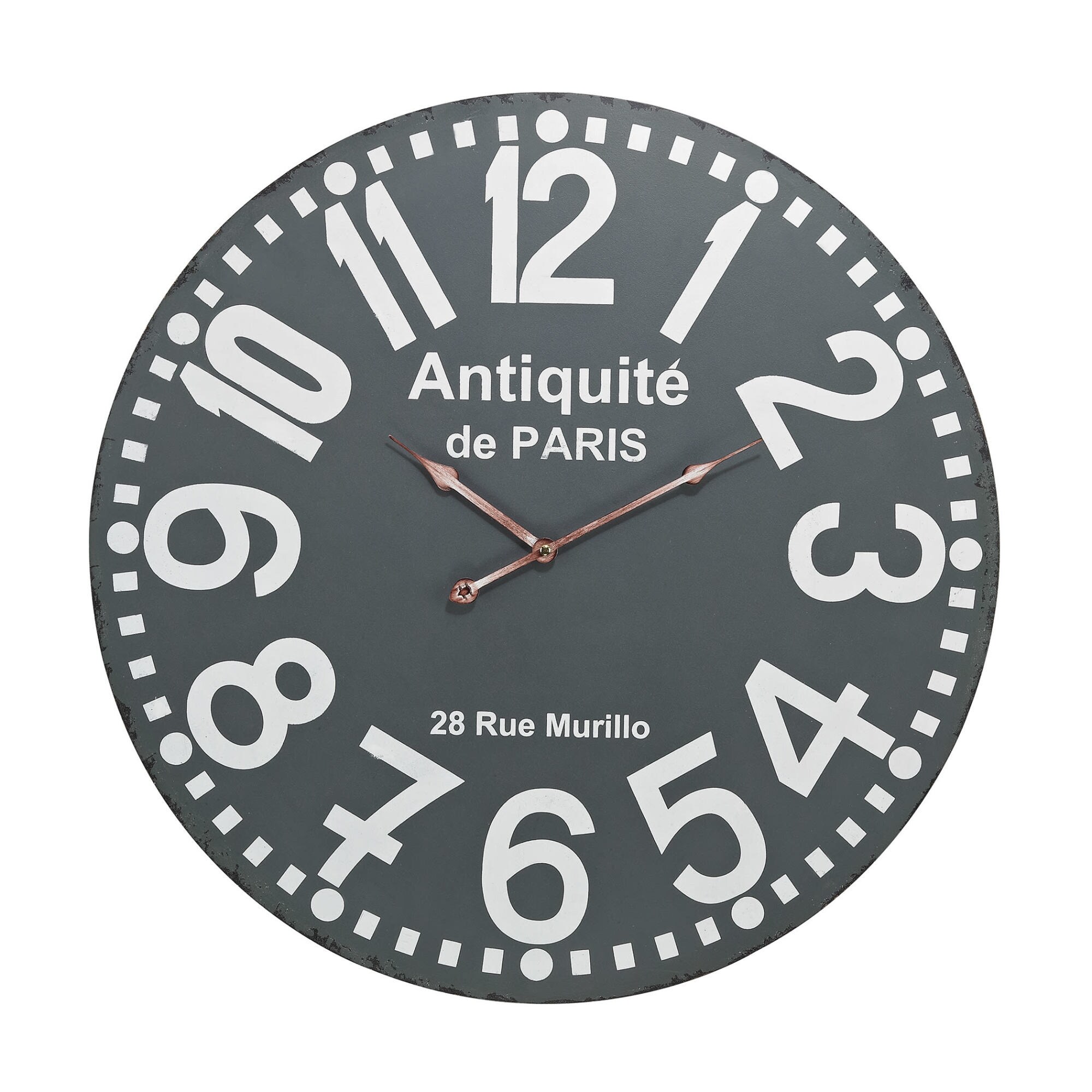 Grey Tartan 171 Sterling Industries Stylized Rooster Wall Clock Grey Tartan