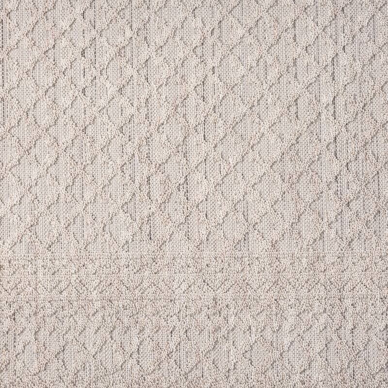 Wron Contemporary Geometric Performance Indoor/Outdoor Area Rug by Sevita