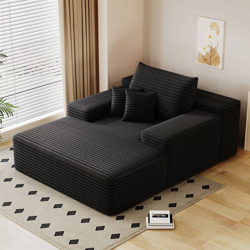 Nebula Oversized Upholstered Sofa Bed, Upholstered Sleeper Cloud Sofas Couches for Cozy Reading and Relaxation