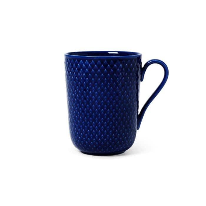 Lyngby Porcelæn Rhombe Color Mug With Handle, V: 11.2 oz