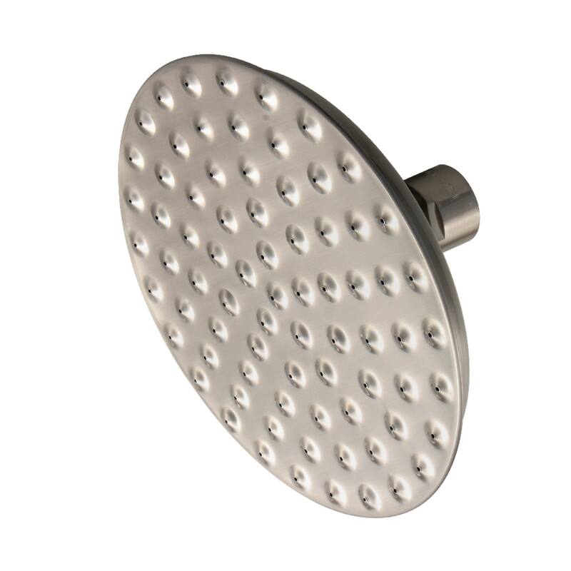 Victorian 5-1/4-Inch Brass Shower Head - Brushed Nickel