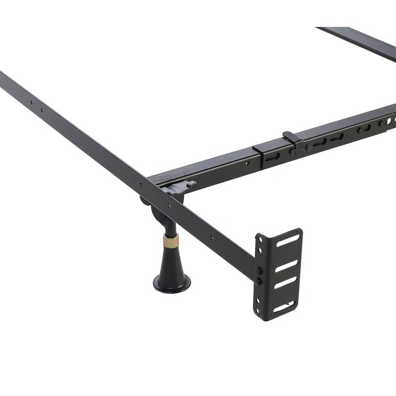 Adjustable Bed Frame with Headboard & Footboard - Queen/King Size, 6 Leg Support, Durable Design