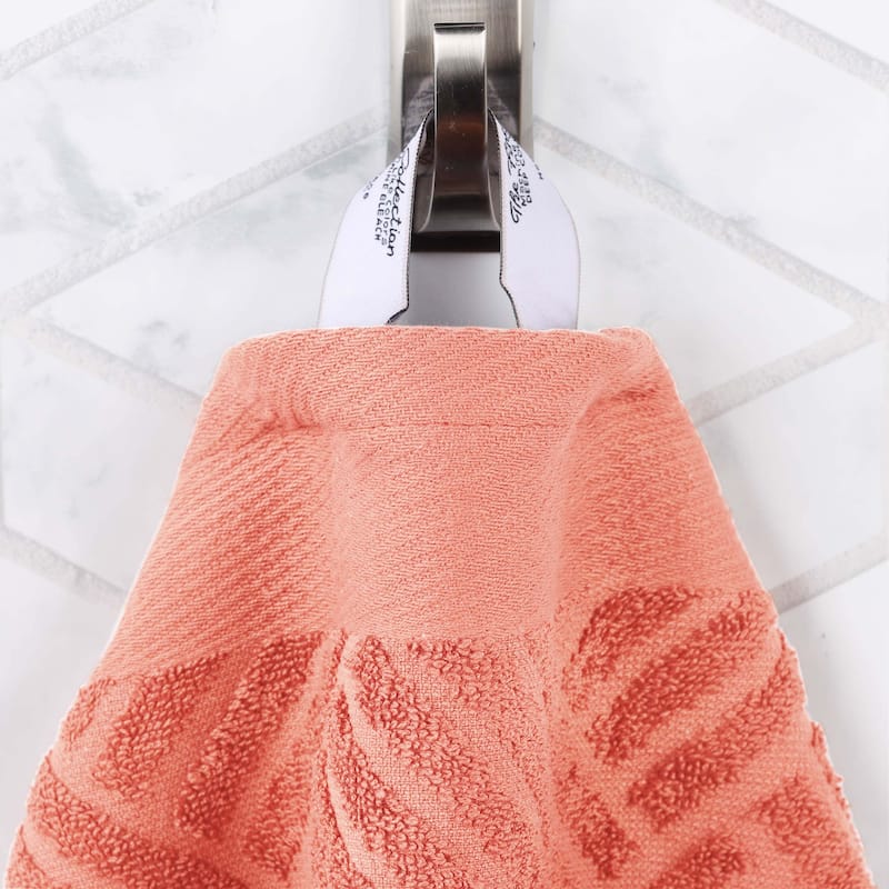 Superior Basketweave Egyptian Cotton Jacquard 3 Piece Assorted Towel Set