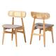 Option Grey, Natural Oak, Light Brown