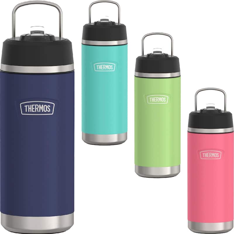 Thermos 18 oz. Icon Kid's Insulated Stainless Steel Straw Water Bottle