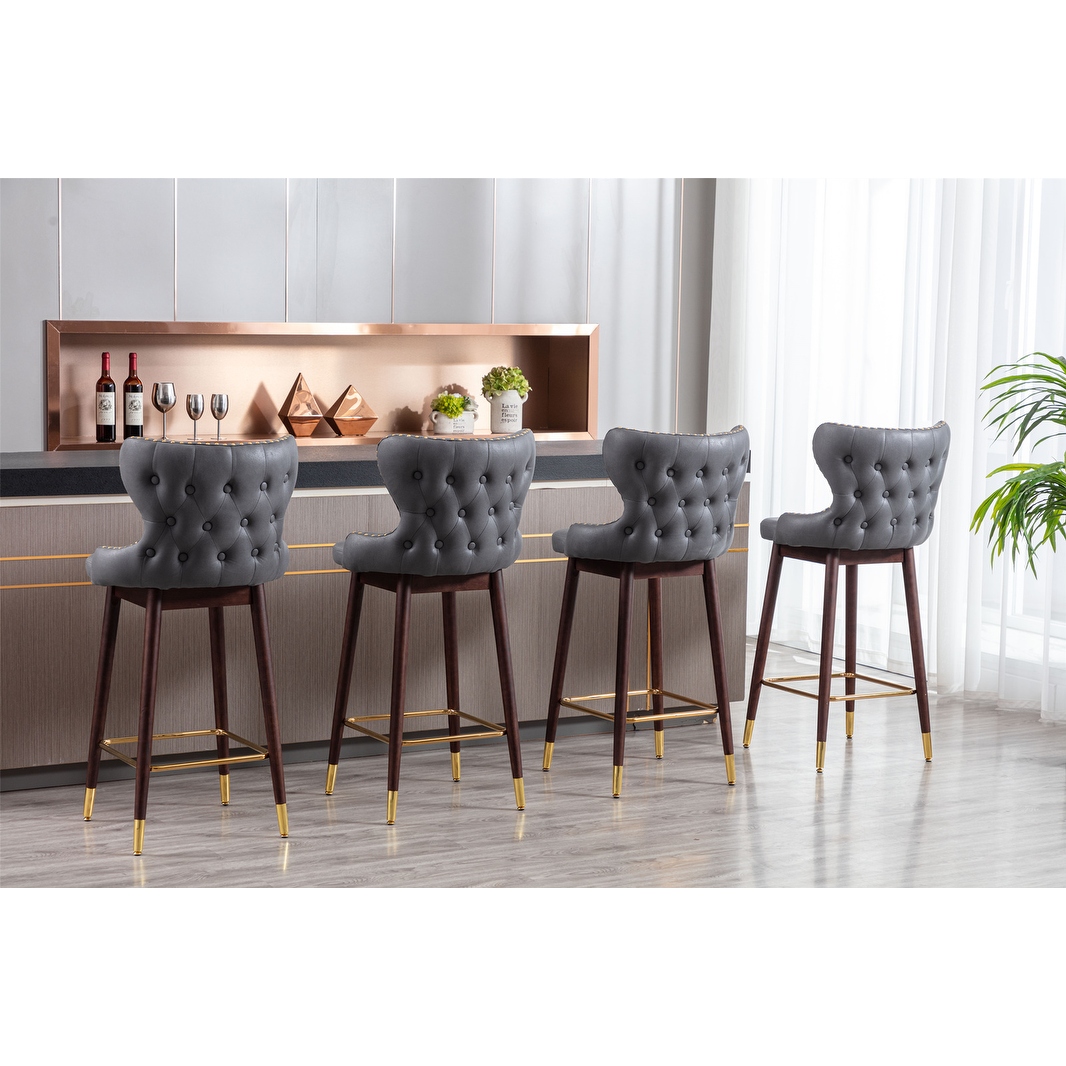 High back best sale island chairs