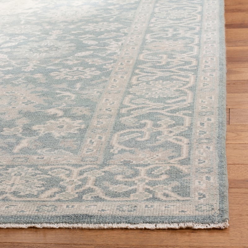 SAFAVIEH Couture Hand-knotted Oushak Adine Traditional Oriental Wool Rug