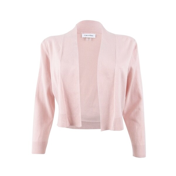 Calvin klein solid shrug cardigan clearance