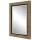 preview thumbnail 4 of 5, Uttermost 09853 Island 30" W x 41" H Rectangular Framed Bathroom