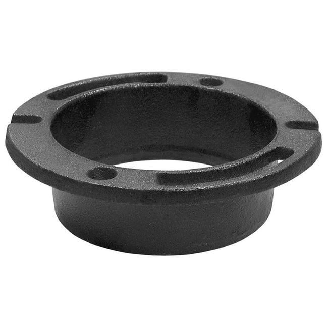 Jones Stephens C41421 4 X 2-1/2 Cast Iron Standard Closet Flange - Black