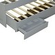 preview thumbnail 7 of 10, Full XL Gray Wood Storage Platform Bedframe with LED Headboard, Twin Size Trundle & Charging Station, No Spring Box Needed