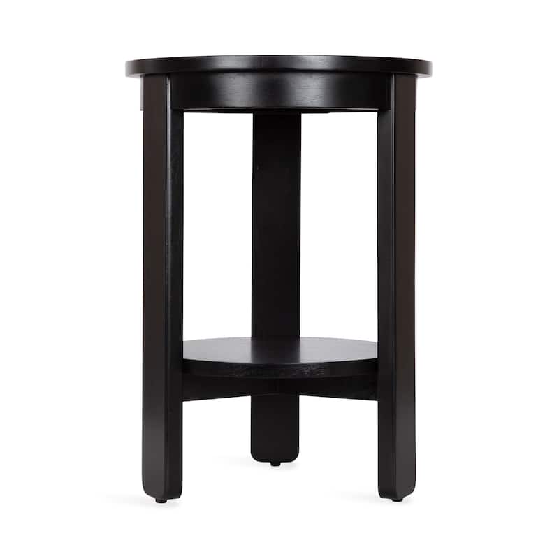 Kate and Laurel Foxford Round Wood Side Table