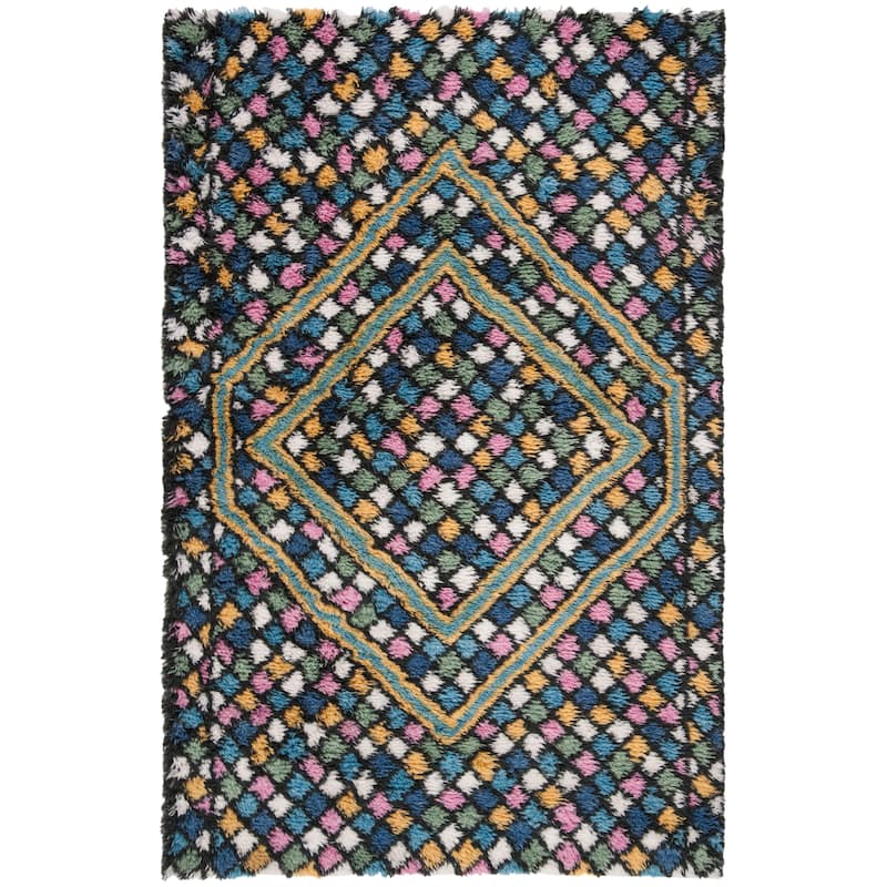 SAFAVIEH Casablanca Shag Fermina Wool Rug