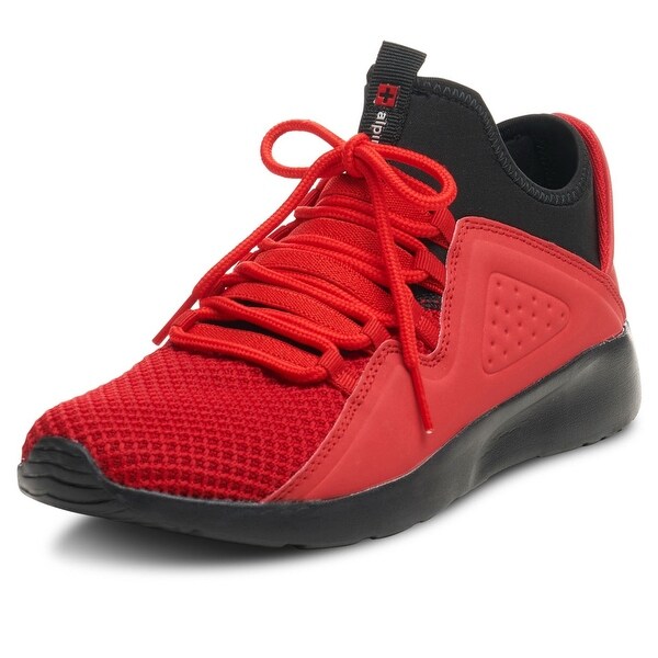 red colour shoes for men