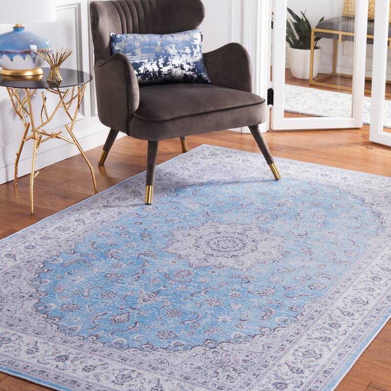 SAFAVIEH Tucson Machine Washable Slip Resistant Elianne Shabby Chic