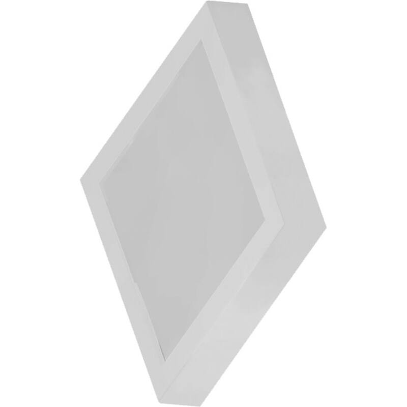 Volume Lighting Single Light 8" Wide Integrated LED Flush Mount Square