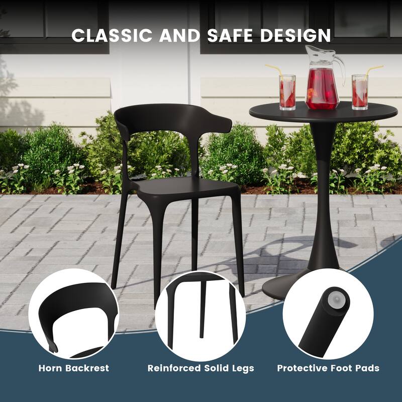 Frond and Form 6-Person Outdoor Rectangular Dining Set