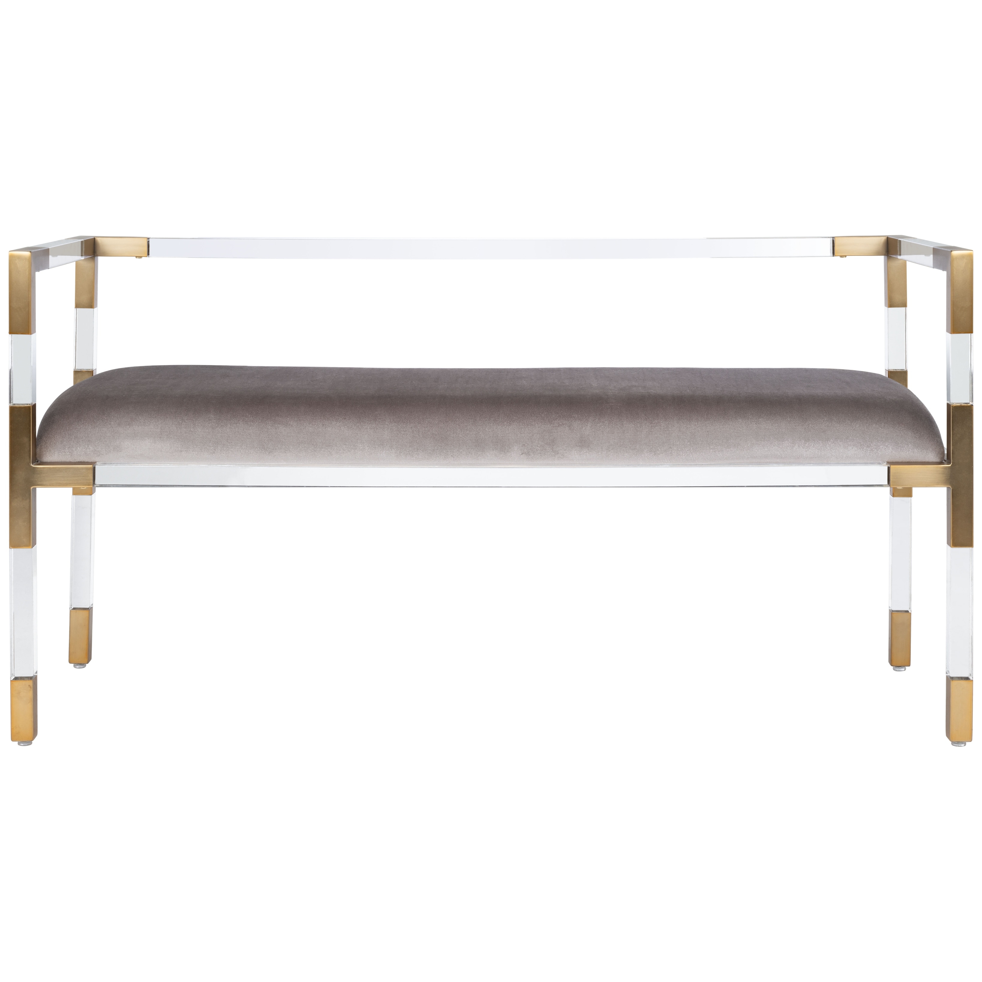 Safavieh anastasia on sale acrylic bench
