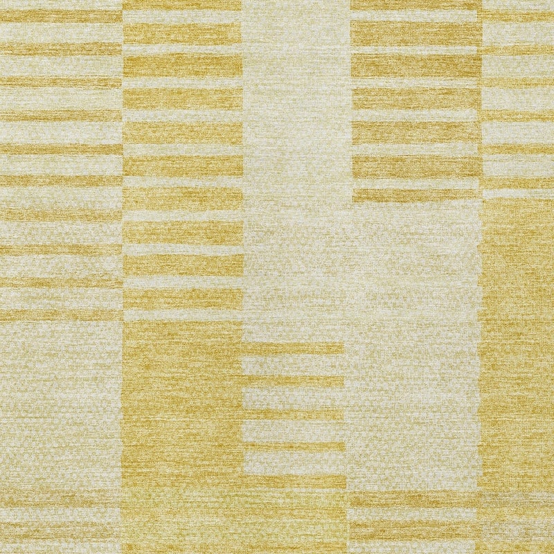 HomeRoots Striped Transitional Rectangle Outdoor Rug