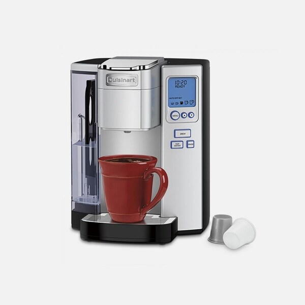 cuisinart premium single serve stainless steel coffee maker