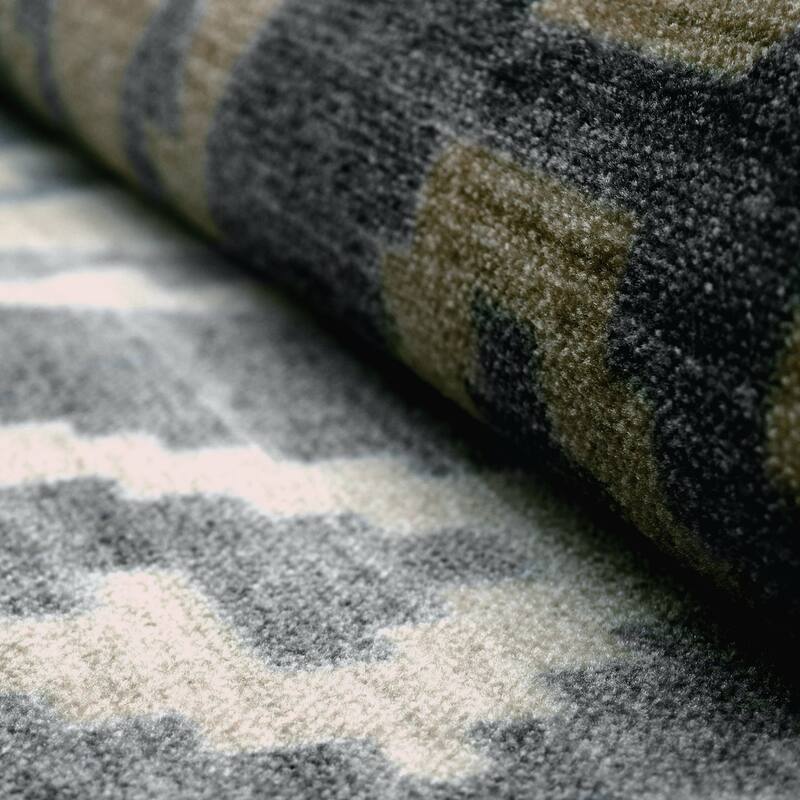 Superior Catori Geometric Boho Washable Non-slip Area Rug
