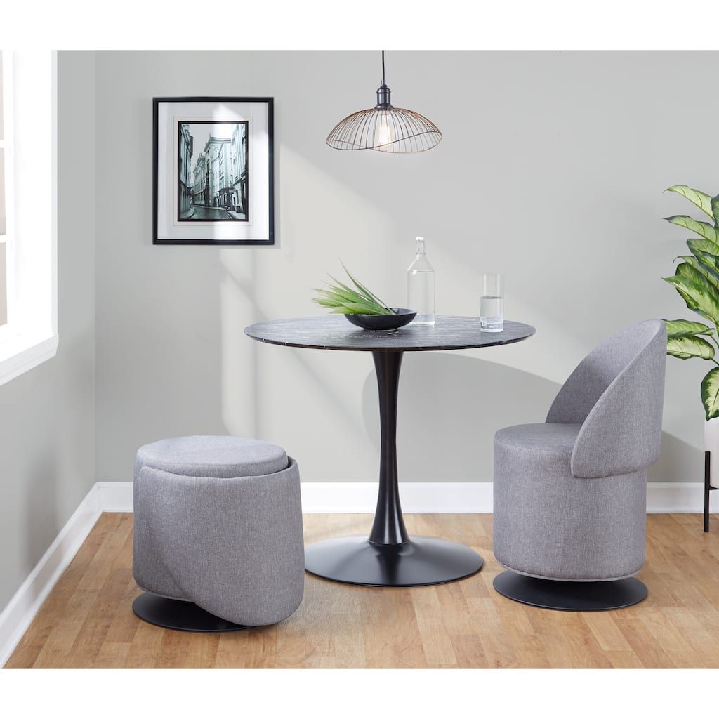 Porch & Den Jameson Chair with Folding Backrest