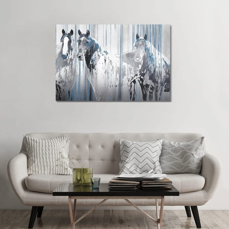 iCanvas "Three's Company" by Marvin Pelkey Canvas Print - 32x48x1.5