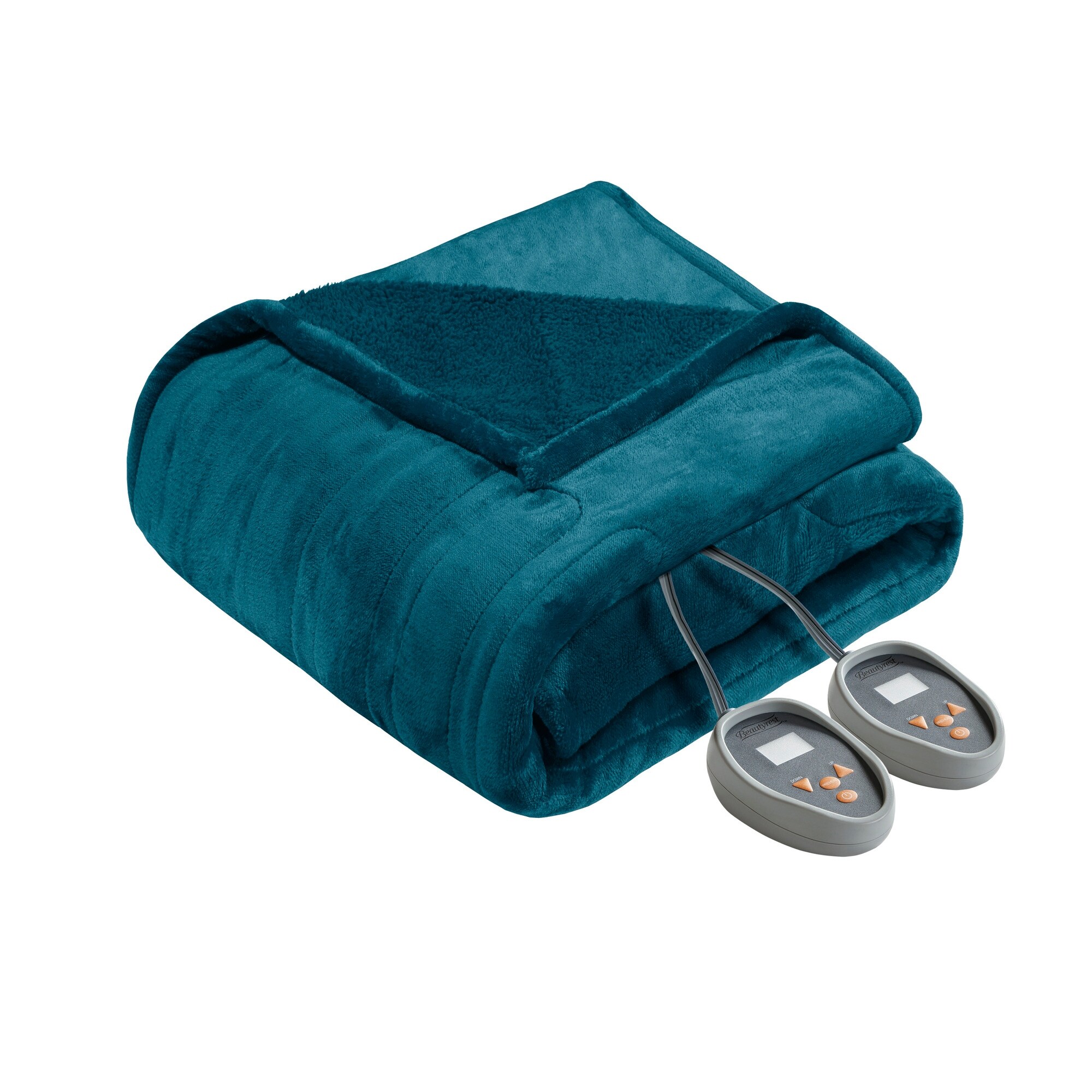 Beautyrest Solid Microlight to Berber Heated Blanket Bed Bath Beyond 9477817