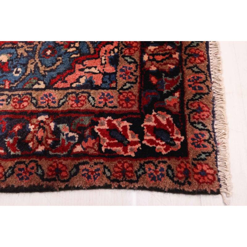 ECARPETGALLERY Hand-knotted Andelz Red Wool Rug - 3'3 x 9'2