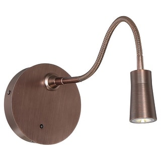 Access Lighting Epiphanie - LED Light Gooseneck Wall Lamp - Bronze Finish