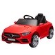 preview thumbnail 7 of 13, 12V Ride On Car, Battery Powered Electric Vehicle with Parent Remote Control, LED Lights, MP3, Four Wheel Suspension Red