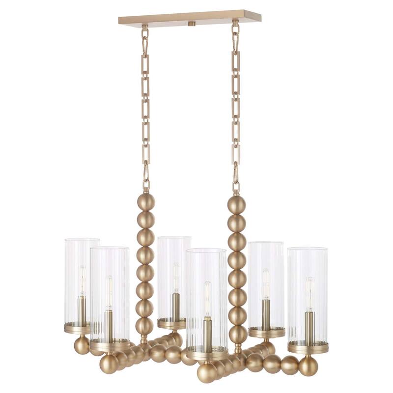 Quorum International 665-6 Lee Boulevard 6 Light 30" Wide Linear