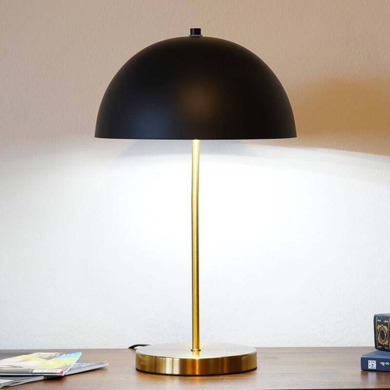 Modern Style Table Lamp Bedside Lamp Desk Lamp, Stratos Table Lamp - Black Outer - White Inner 110~120V