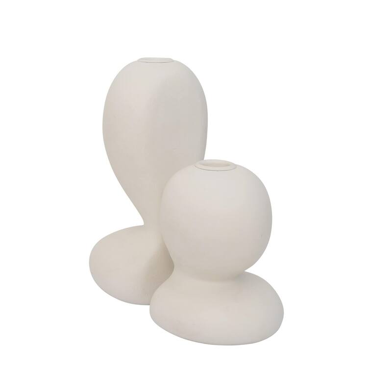 Candle Holder Chou, Set Of 2- ST
