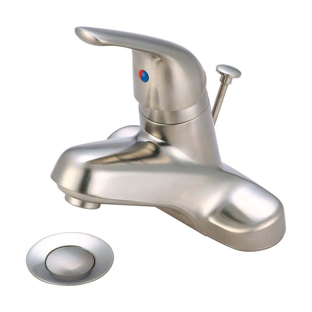 Olympia Faucets Elite 1.2 GPM Centerset Bathroom Faucet with Pop-Up