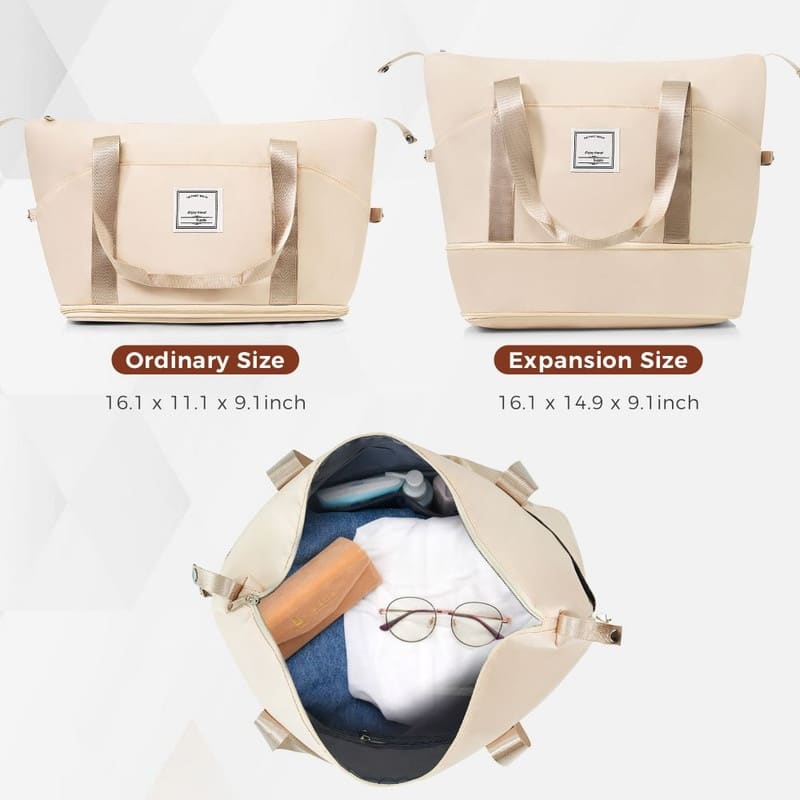 4PCS ABS Durable Suitcase Luggage Set with Travel Bag