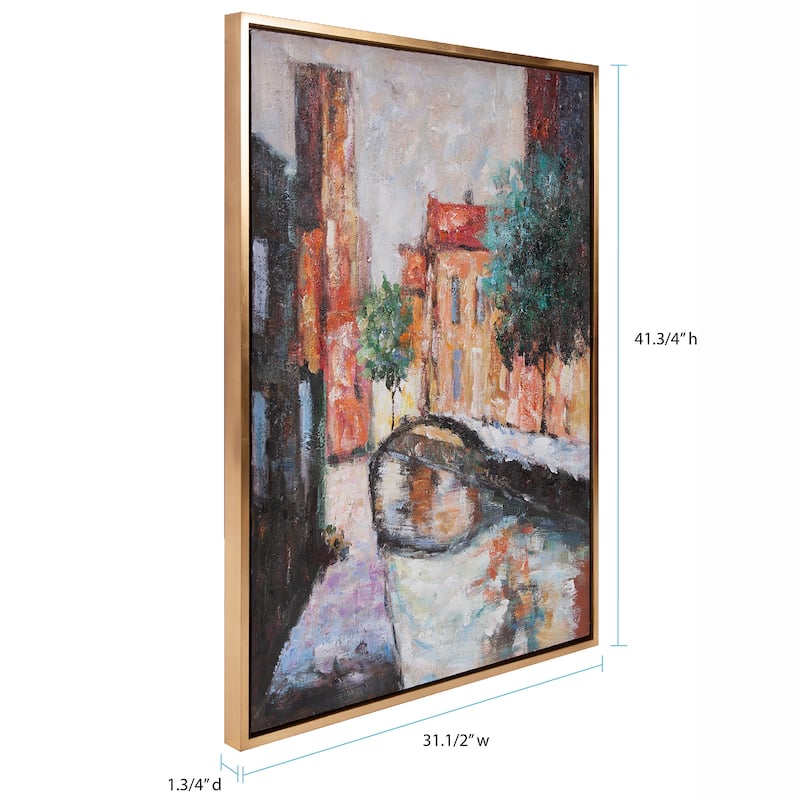 French Way Hand Painted Original Art