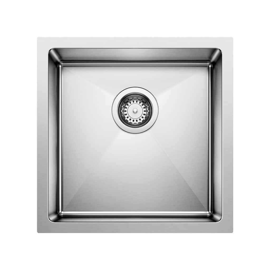 Blanco 443144 Quatrus 17" Undermount Single Basin Stainless Steel Bar