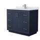 Option Dark Blue / Brushed Nickel Hardware