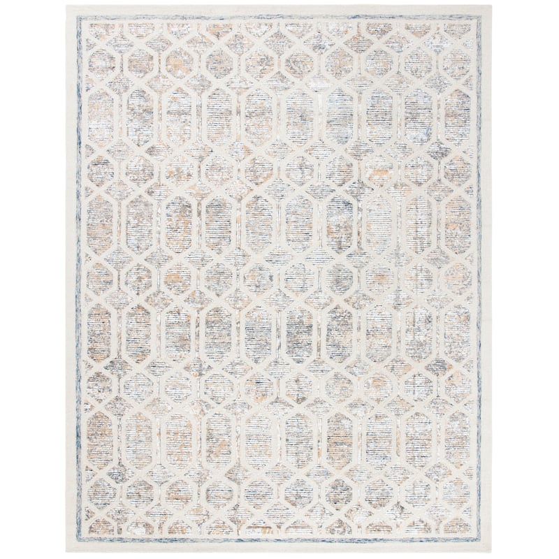 SAFAVIEH, Handmade Artistry Poulia Geometric Wool Rug