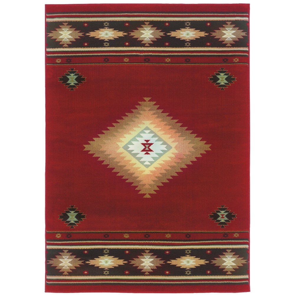 Style Haven Allegheny Southwestern Area Rug--