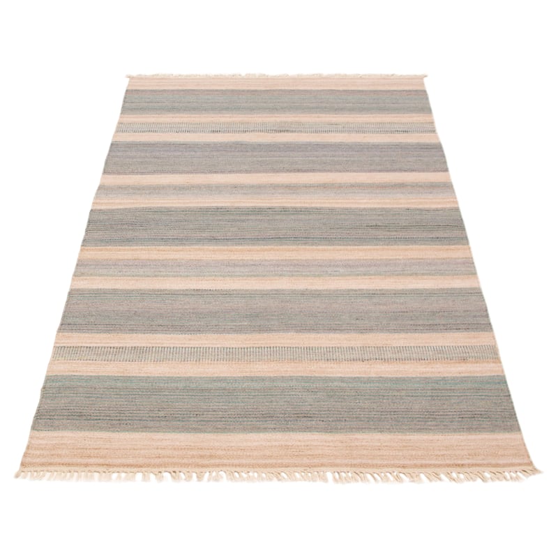 Boho Grey Kilim 4'11" x 8'2" - 4'11 x 8'2