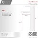 preview thumbnail 4 of 34, Single Hole Single-Handle Vessel Bathroom Faucet - Faucet Height: 12" | Spout Height: 8 3/4"